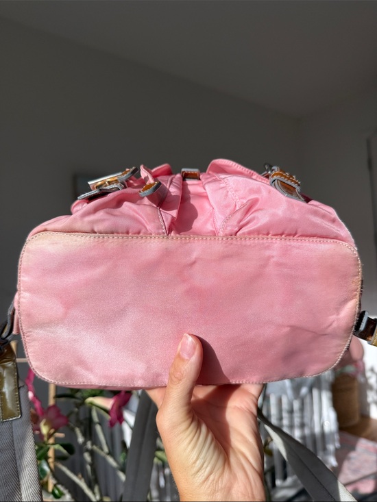 Authentic Prada Vintage Pink Backpack Y2K Fairy Coquette Rare Color w/COA main image 8